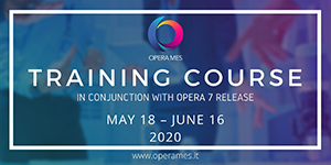 opera training course 2020